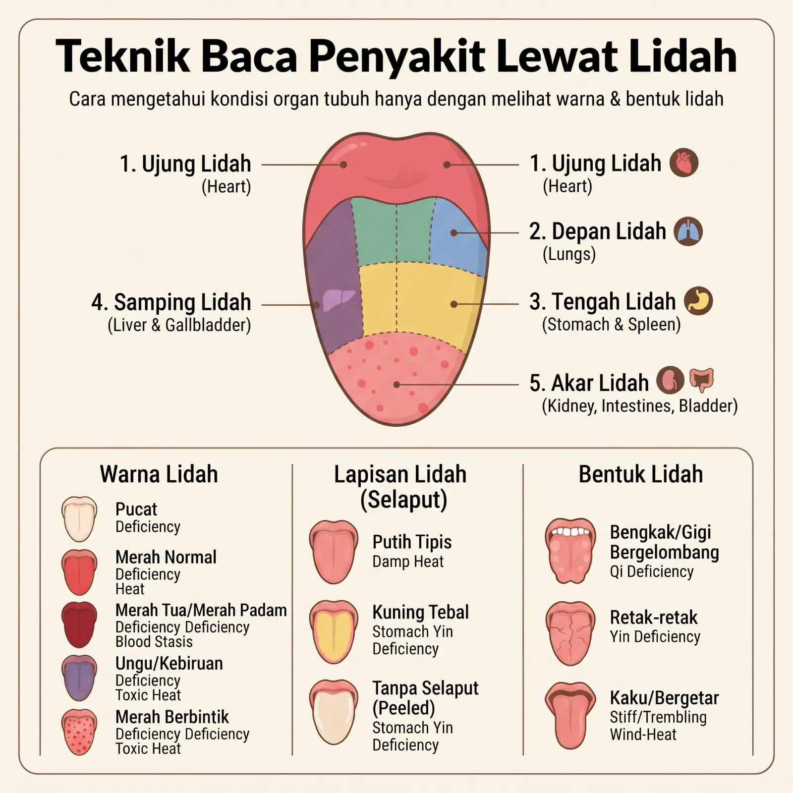Teknik Baca Penyakit Lewat Lidah
